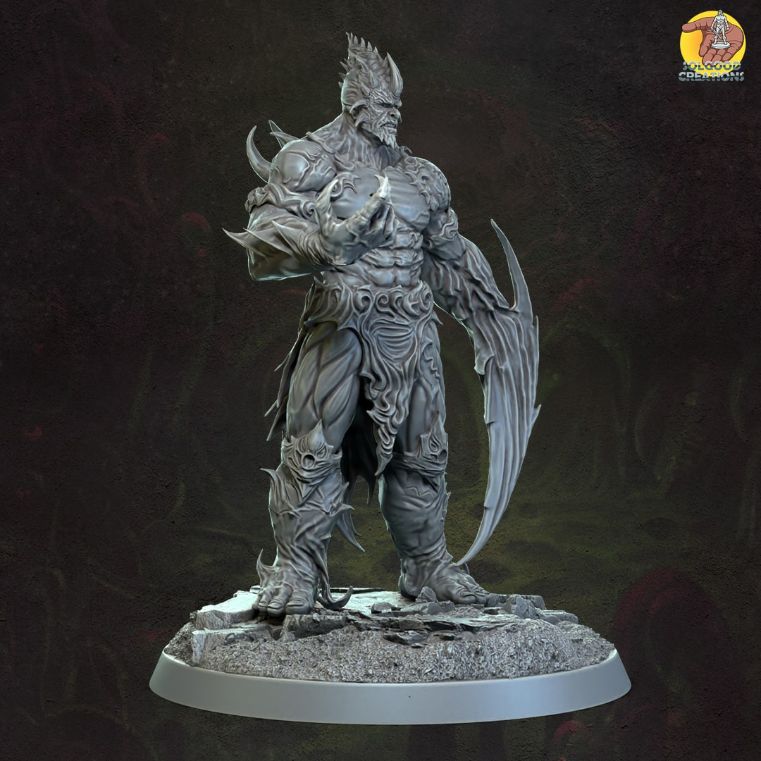 Brine Warrior, Mystical Thrall Fighter - pose 1 | Pre-Supported